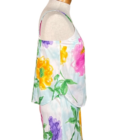 Jams World Women’s Tropical Floral Skirt & Cami Set XS - Picture 12 of 15